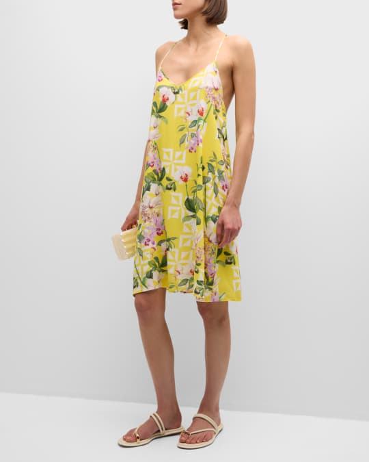 Lise Charmel Jardin Delice Bandeau Beach Mini Dress | Neiman Marcus