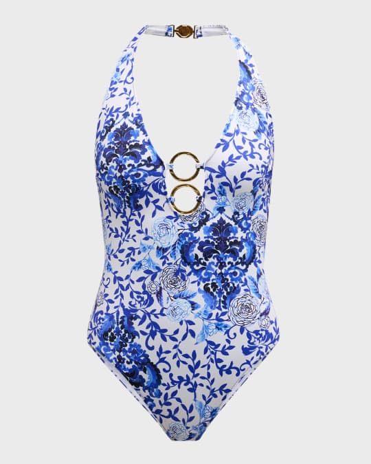 Venezia Halter One-Piece Swimsuit 