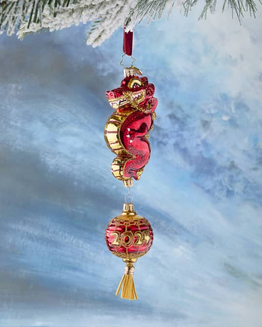 2024 Year of the Dragon Christmas Ornament