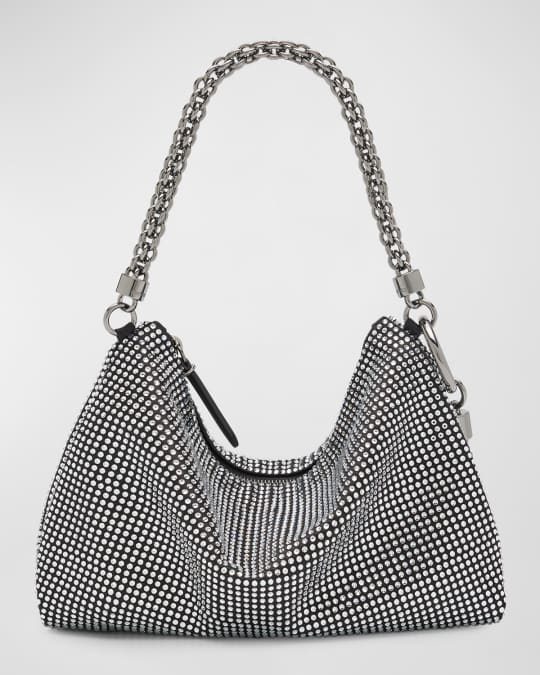 Jimmy Choo Callie Embellished Shoulder Bag | Neiman Marcus