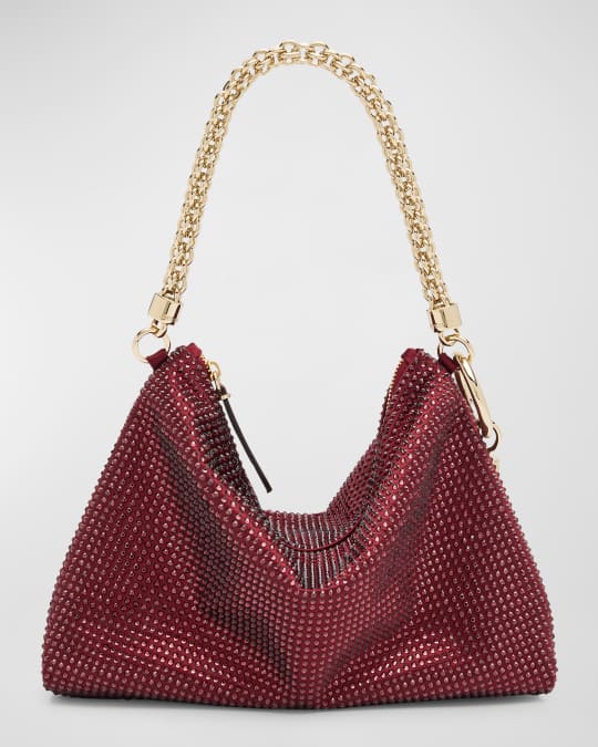 Jimmy Choo Callie Embellished Shoulder Bag | Neiman Marcus