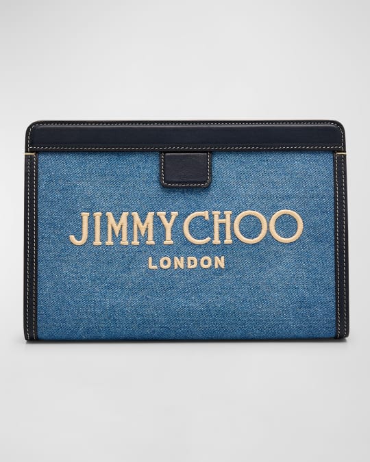 【国内発】JIMMY CHOO Avenue ポーチ クラッチバッグ 国内発】JIMMY CHOO Avenue ポーチ クラッチバッグ