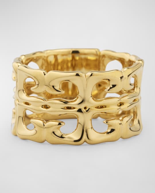 Givenchy 4G Liquid Golden Statement Ring | Neiman Marcus