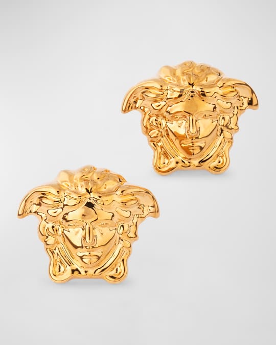 Versace Medusa Stud Earrings Neiman Marcus