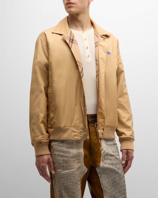 Adidas x Wales Bonner Men's Reversible Harrington Jacket | Neiman Marcus
