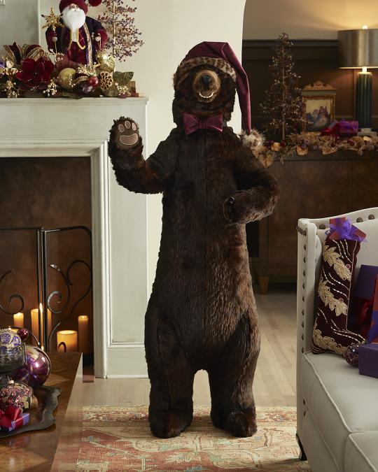 Ditz Designs Realms of Glory Standing Cinnamon Bear, 58