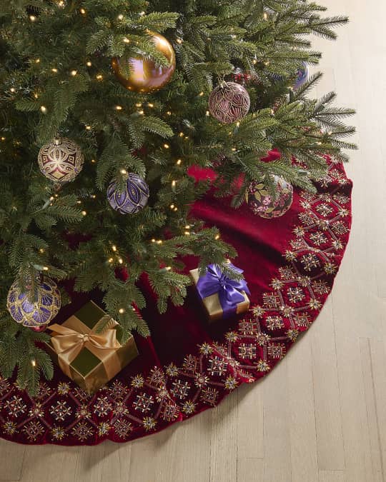 Spiritual Christmas Tree Skirt