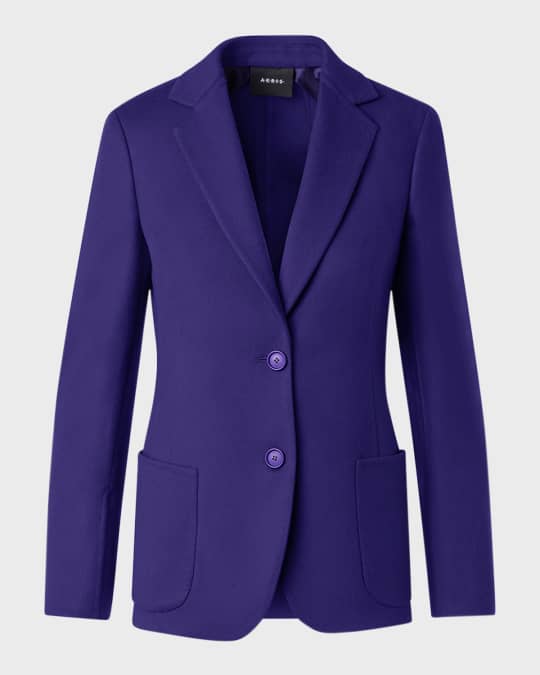 Saigon Cashmere Single-Breasted Jacket