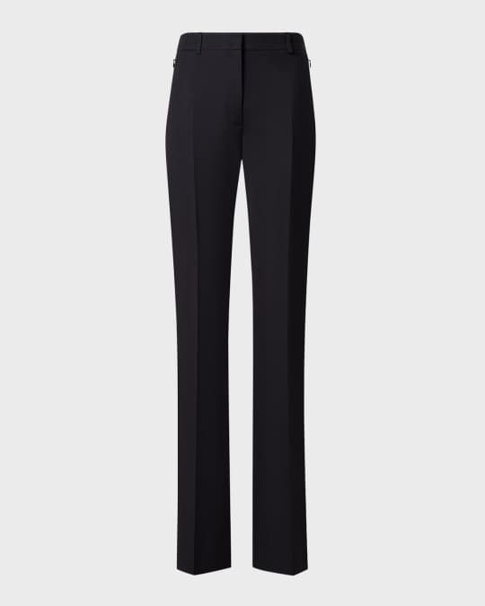 Marilyn Wool-Blend Bootcut Pants