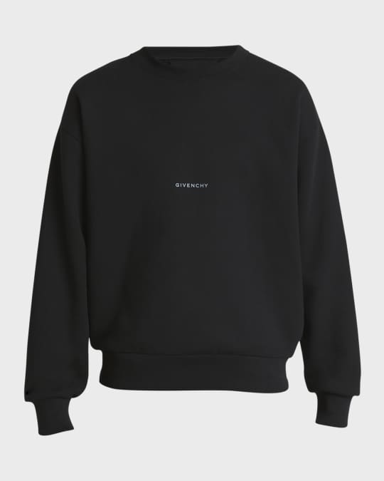 【GIVENCHY】LOGO SWEATSHIRT Givenchy Men's Boxy Graphic Sweatshirt | Neiman Marcus