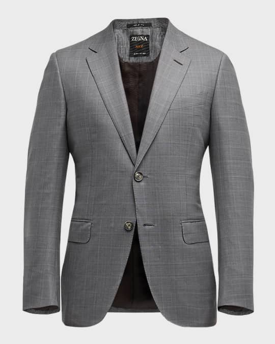 Centoventimila Wool Suit | Navy Blue