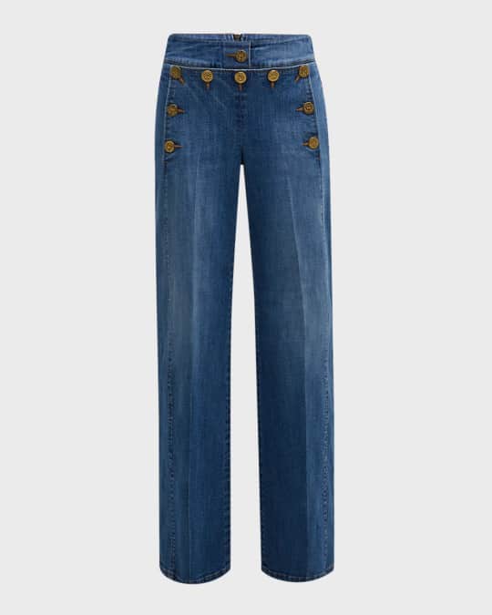 Sailor Buttoned Jeans