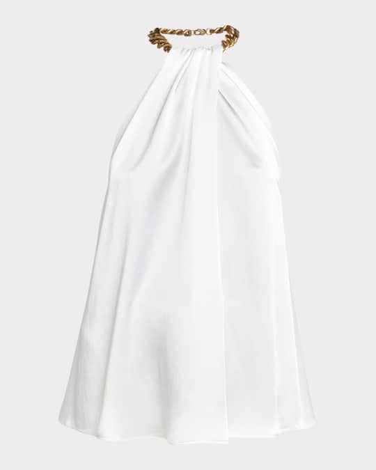 Chain Halterneck Top