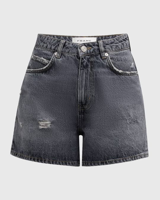 FRAME The Easy Denim Shorts Neiman Marcus