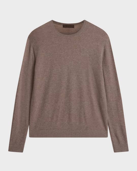 John Varvatos Men s Alessio Cotton Cashmere Sweater Neiman Marcus