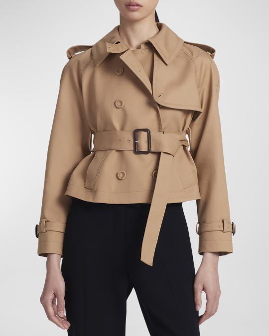 Trench Altuzarra Femme - Taille S - Noir - Polyester/rayon - Occasion Très Bon état