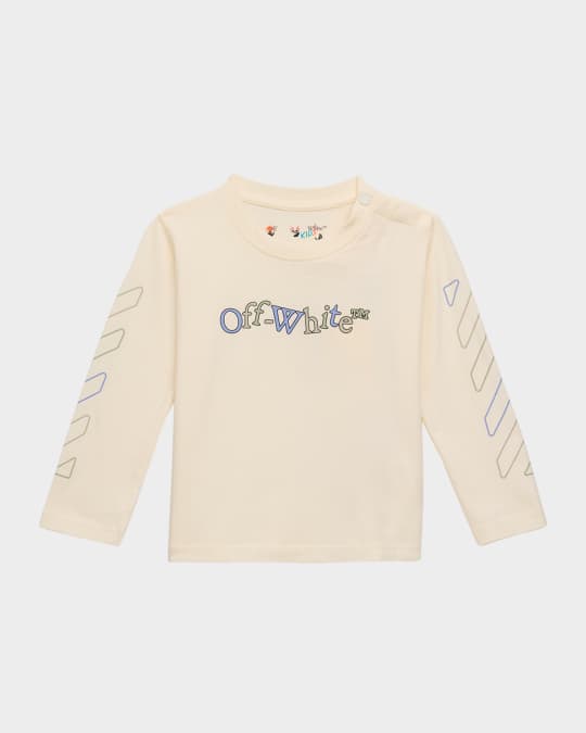 Kid's Bookish Animated Logo-Print T-Shirt, Size 3M-3
