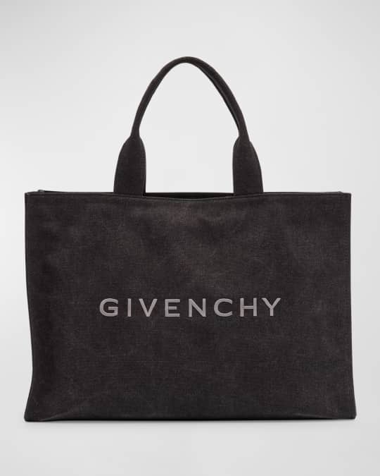 Men's Canvas Logo Tote Bag