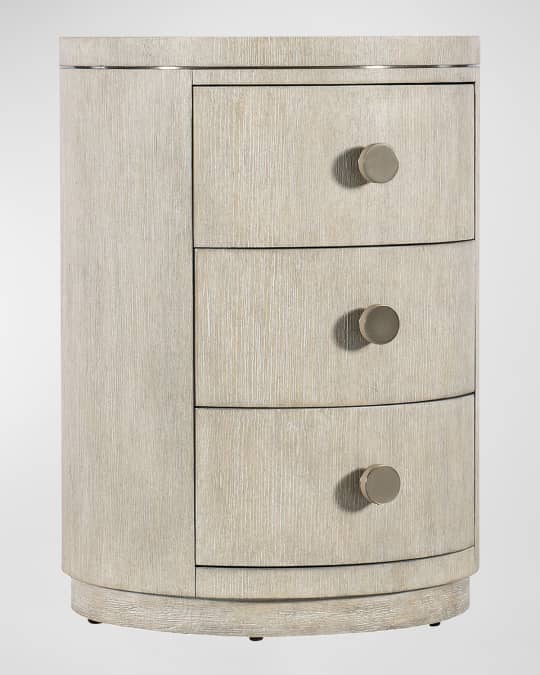 Modern Mood 3-Drawer Nightstand 