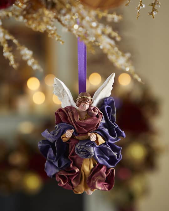 Angel Christmas Ornament with Robe 