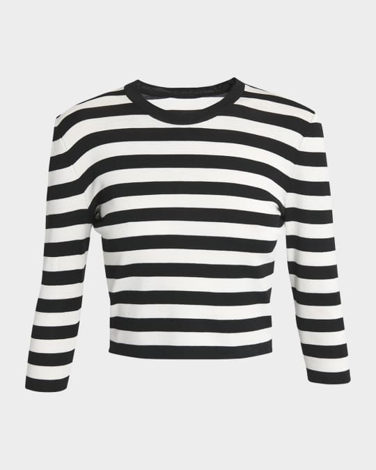 Fitted Stripe Top