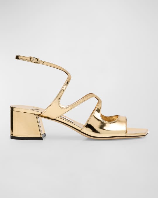 Jimmy Choo Azilia Strappy Metallic Sandals | Neiman Marcus