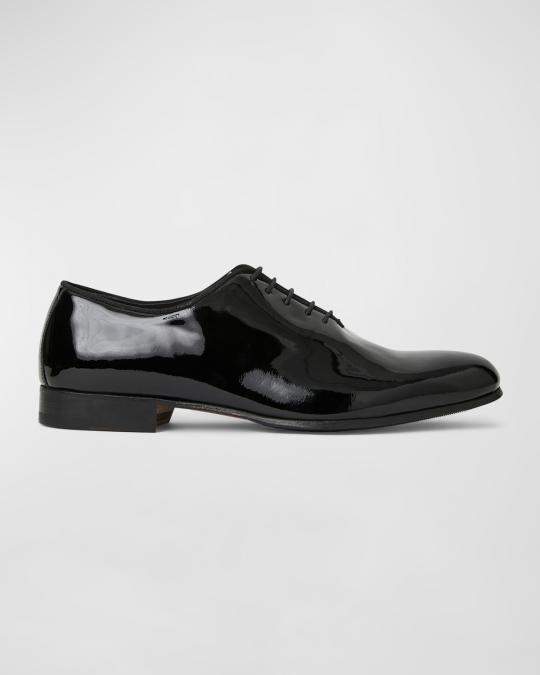 Bruno Magli Men’s Nash Oxford, Black Patent Leather, Size 11.5 Bruno Magli Men main image 2