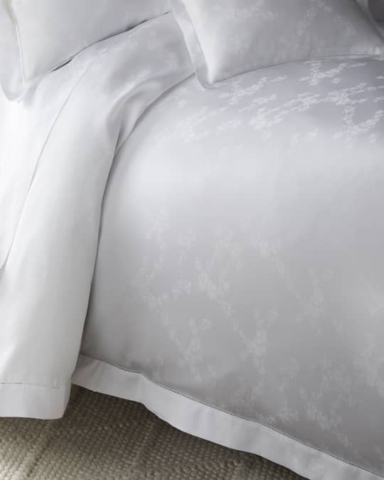 Queen Duvet Cover 88X92 - Giza Lace Collection - By Sferra