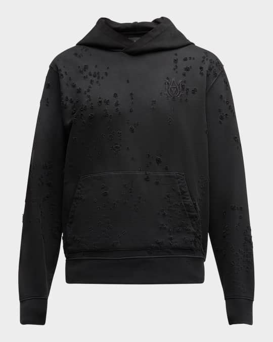 Amiri Men's Shotgun Embroidered Hoodie | Neiman Marcus