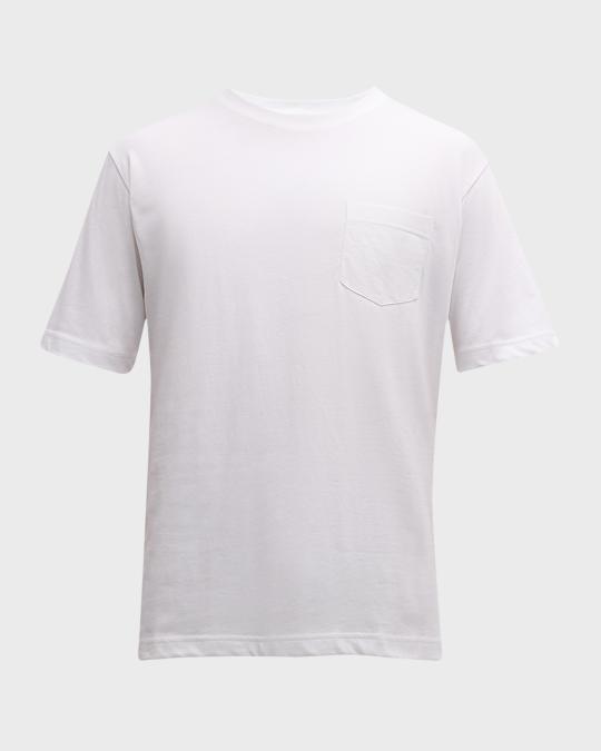 Peter Millar Men's Lava Wash Pocket T-Shirt | Neiman Marcus