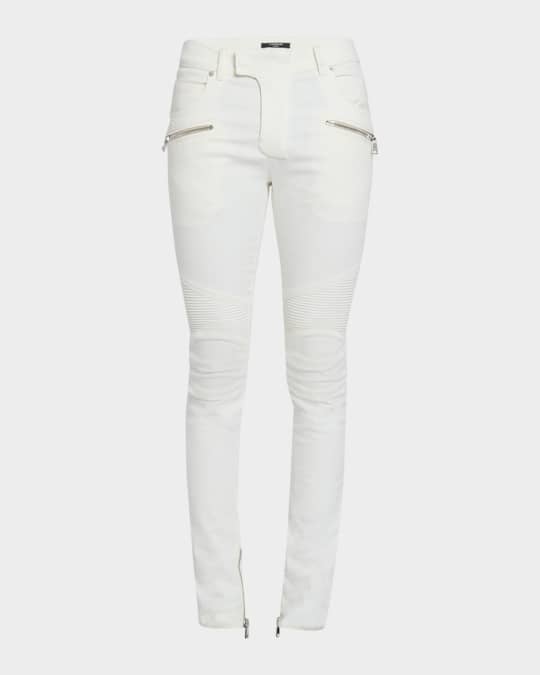 Men's Skinny Biker Jeans