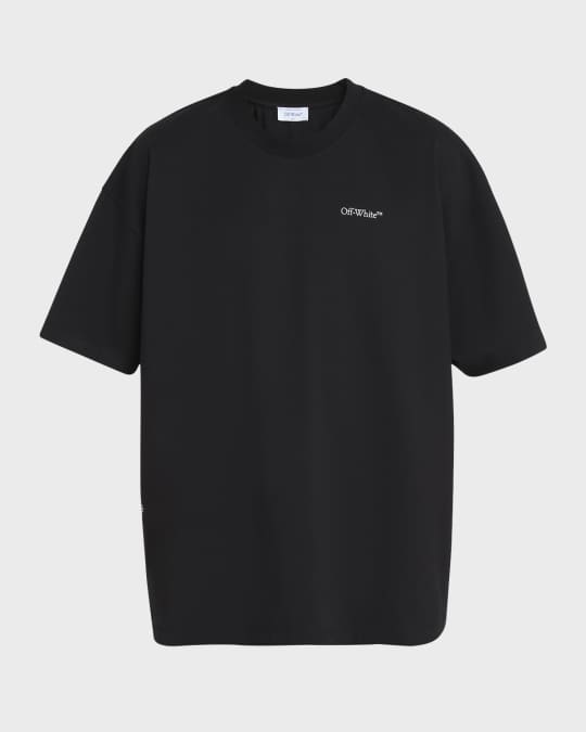 Men's 3D Logo Oversized T-Shirt