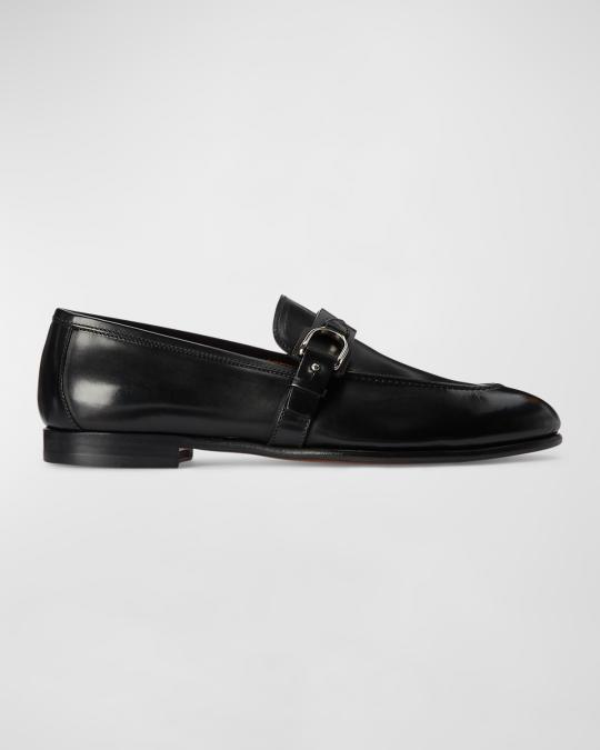 Ralph Lauren Purple Label Calfskin Loafers Meegan Calfskin Penny Loafer for Men | Ralph Lauren® PA main image 3