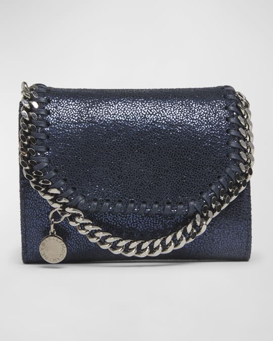 Stella McCartney Falabella Small Eco Shiny Wallet on Chain