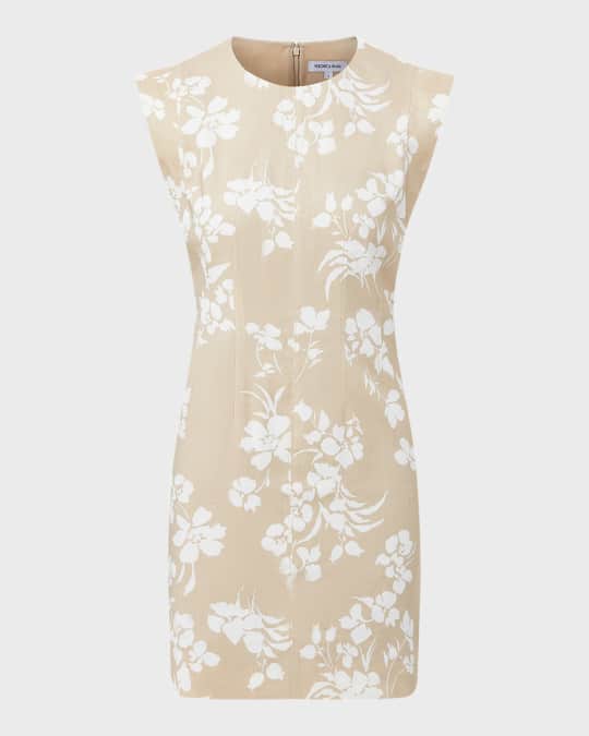 Veronica Beard Rosedale Stretch-Linen Dress | Neiman Marcus