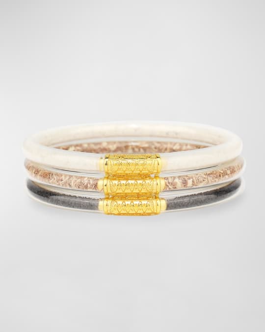 BuDhaGirl Earth Day All Weather Bangles, Set of Neiman Marcus