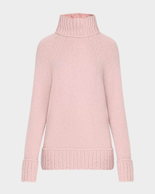 Oversized Turtleneck Cashmere Sweater