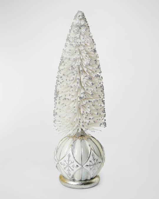 Crystal Palace Small Illuminated Bottle Brush Tree