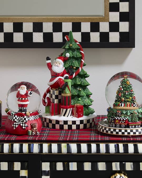 MacKenzie-Childs Cozy Christmas Morning Illuminated Tree | Neiman