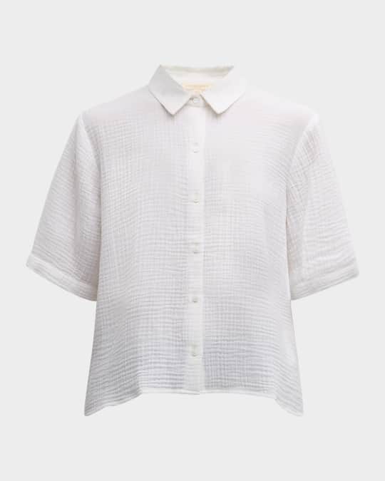 Eileen fisher gauze top new arrivals