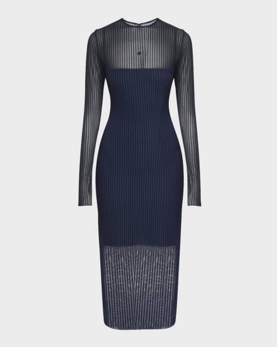 givenchy dress blue 1980s Ice Blue Givenchy Couture Dress – Shrimpton Couture main image 0