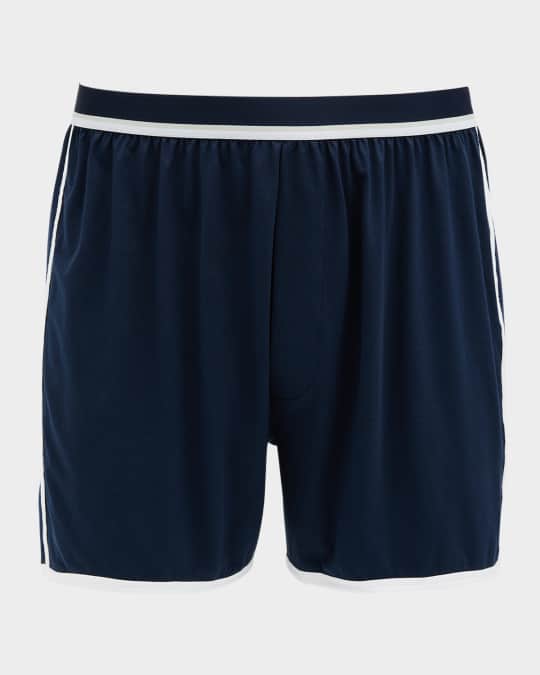 Men's Pierre Contrast-Trim Boxer Shorts