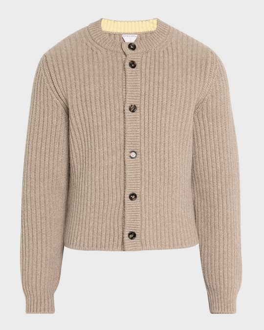 BOTTEGA VENETAボッテガヴェネタ 2024AW Cashmere Cardiganカシミヤ カーディガン(793130 V4B70)[LKNA78462] BOTTEGA VENETA - BOTTEGA VENETAボッテガヴェネタ 2024AW