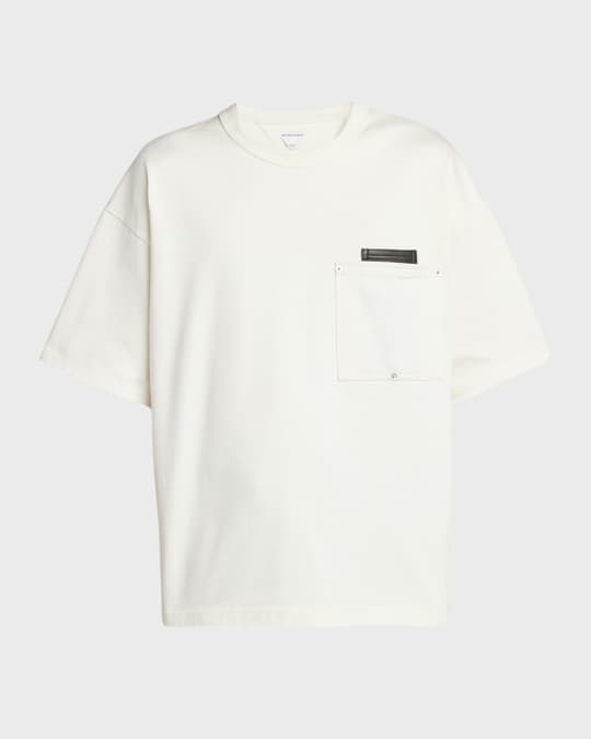 Bottega Veneta Men's Heavy Japanese Jersey T-Shirt | Neiman Marcus