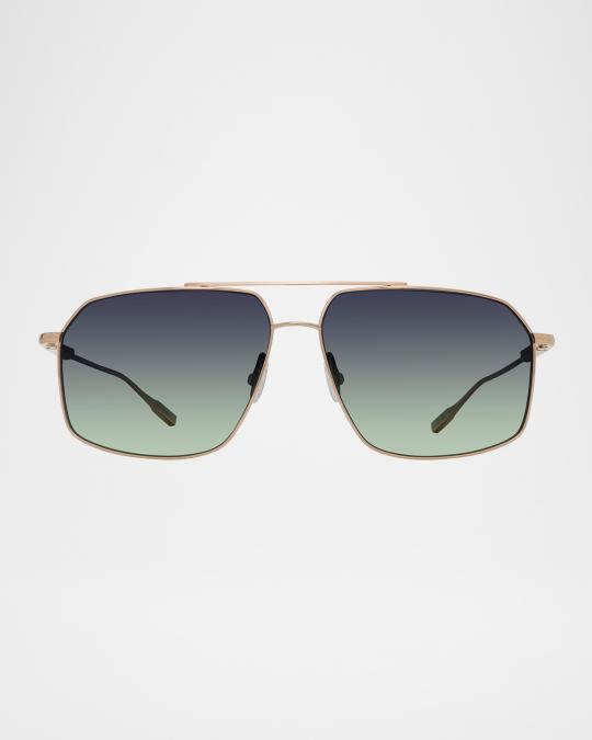 Neiman Marcus Barton Perreira Sunglasses Barton Perreira Fossett Aviator Sunglasses | Neiman Marcus main image 4