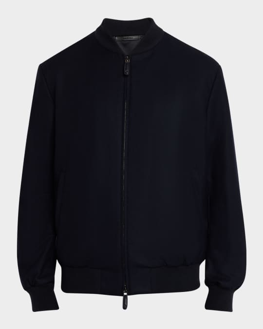 【使い勝手の良い】 Giorgio Armani Marcus Neiman | Jacket Bomber Cashmere Men's ジャケット・アウター