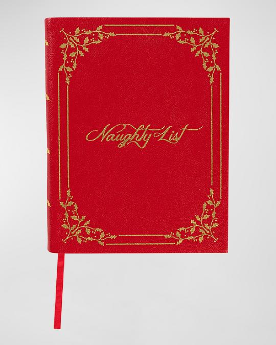 Juliska Naughty or Nice Embossed Journal | Neiman Marcus