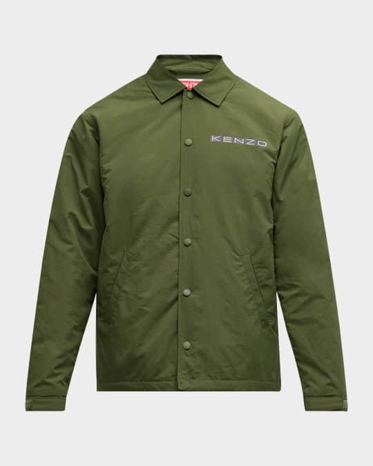 Men's Business Graphic Heavy Coach Jacket