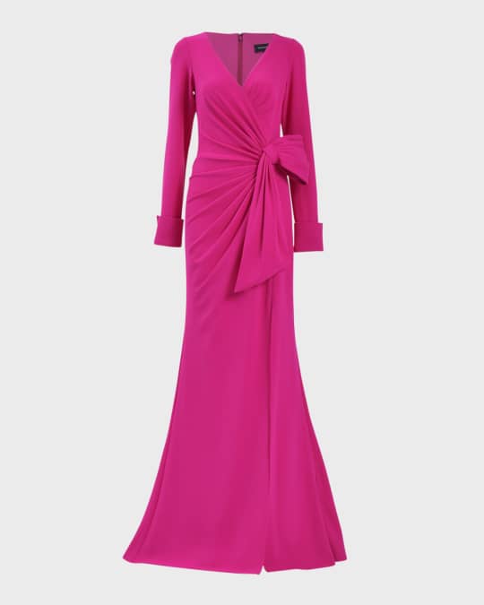 open lace back dress Tadashi Shoji