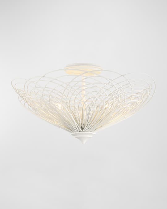 Doral 3-Light Semi-Flush Mount 